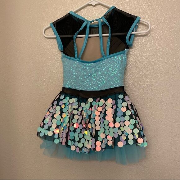 Weissman dance costume light blue sequin tutu Hurricane
12320 Child MC 10/12 - Picture 3 of 9
